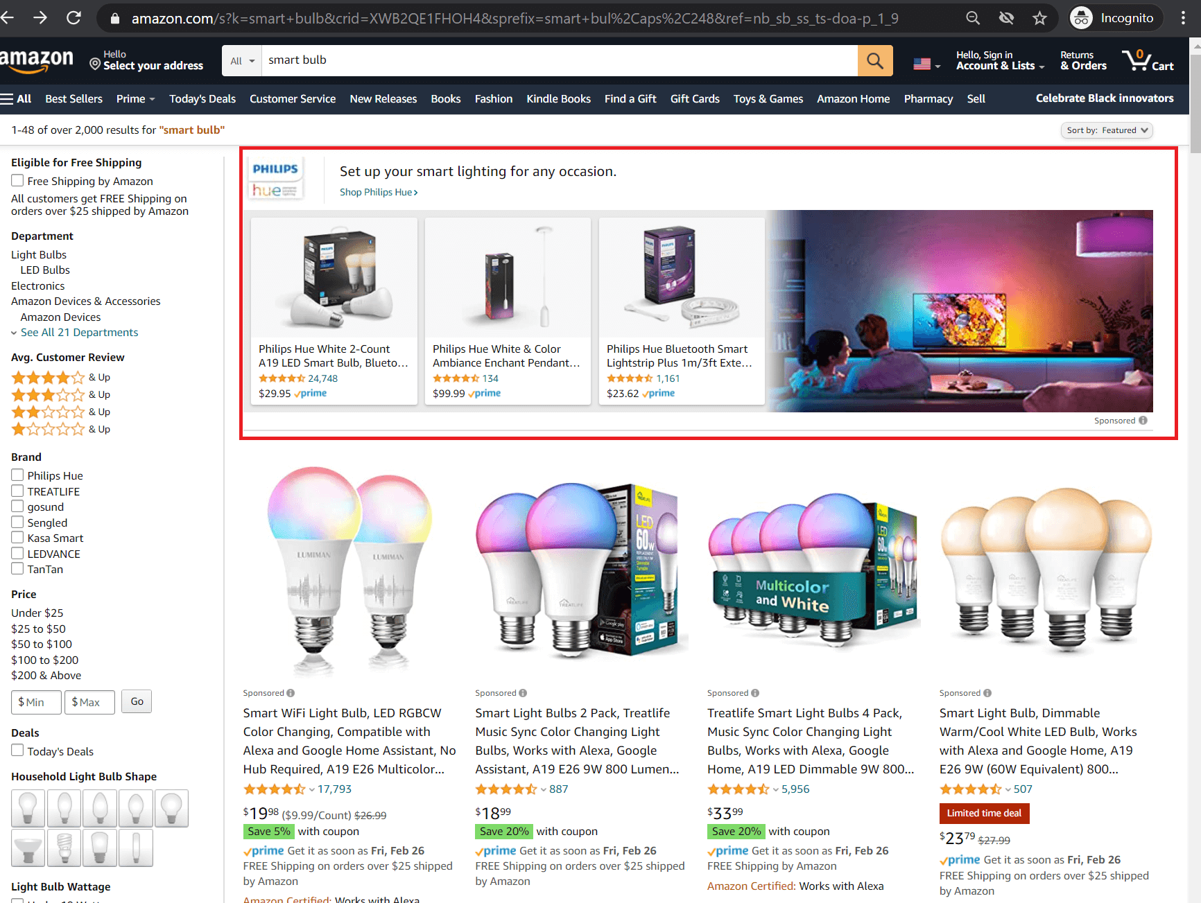 Amazon brand add